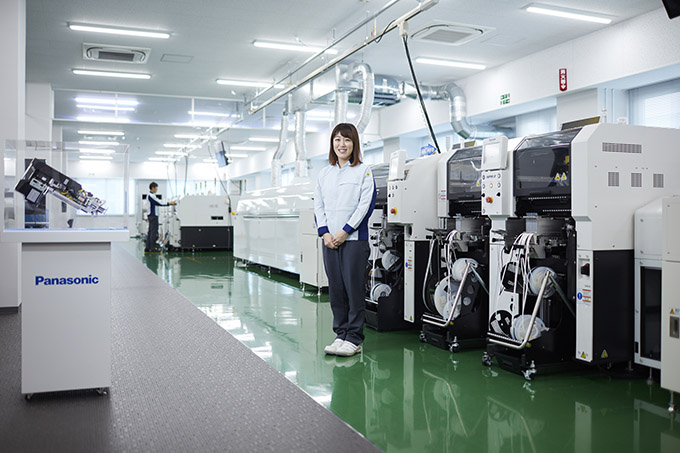 世界初の「無人実装ライン」をつくり、パナソニックを業界No.1にしたい。