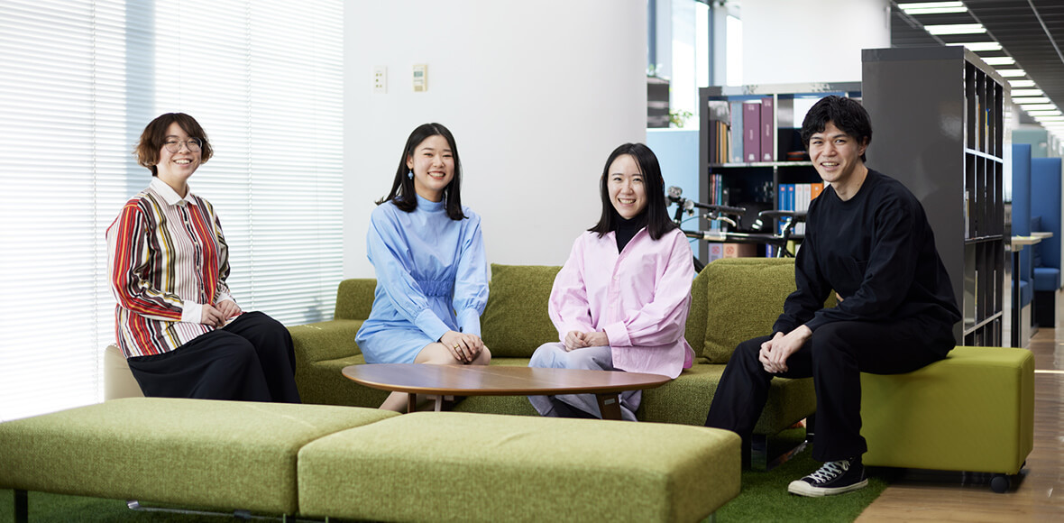 働きやすさ、チャレンジ、自分たちの夢。